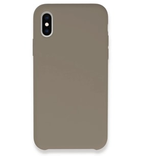 Newface Apple iPhone XS Max Kılıf Lansman Legant Silikon - Bej