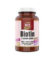 Ncs Biotin 2500 Mcg 60 Tablet L Sistein Çinko (Renksiz)