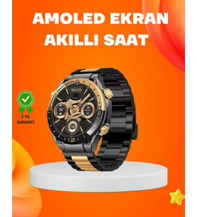Northcity Amoled Akıllı Saat IP67 Su Geçirmez 3 Bileklikli Sağlık Takipli