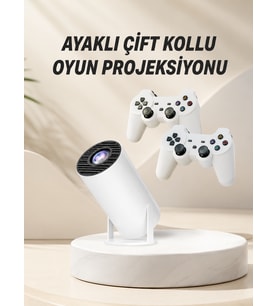 Taşınabilir Projeksiyon Ayaklı Çift Kollu Çözünürlüklü Sinema Projeksiyonu
