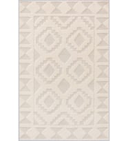 Eliana Home Baskılı, Yıkanabilir Kaymaz Taban Salon Halısı LNA1223 100x150 cm (Bej)