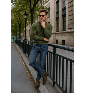 Erkek Jean Pantolon Mavi