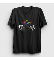 Presmono Unisex Siyah Colors Daft Punk T-Shirt 59531tt
