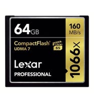 Lexar 64 GB 1066X Compact Flash UDMA 7 Profesyonel CF Hafıza Kartı