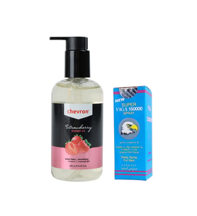 Su Bazlı Çilekli Kayganlaştıcı Jel - Blue 150000 Geciktrici Sprey 45 Ml