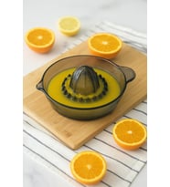 Akrilik Füme Narenciye Limon & Portakal Sıkacağı Pratik Portakal Sıkacağı