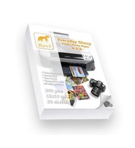 Photo Print ® Rovi Everyday Parlak Fotoğraf Kağıdı - 200Gsm - 50Yp - 13X18cm