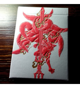 Bicycle Sumi Kitsune Tale Teller (Craft Letterpressed Tuck) Oyun Kağıdı iskambil Kartları Destesi (Karışık)