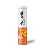 PUREVITS VİTAMİN C ZN CİTRUS ROSEHİP EFERVESAN 20 AD.