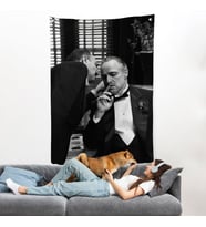 Godfather Mafya Film Duvar Örtüsü-7807