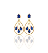 Kadir Jewellery 22 Ayar Altın Kaplama Kadın Sallantılı Küpe -El İşçiliği Ve Hipoalerjenik Küpe