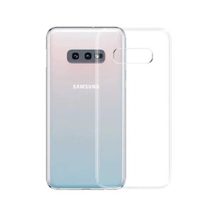 Samsung Galaxy S10E Uyumlu Kılıf Zore Süper Silikon Kapak (Renksiz)