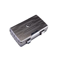 Parmida Gümüş Seyahat Tipi Humidor Puro Kutusu - TR5487