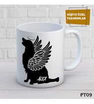 Patili Dostlarımız Temalı İsme Özel Kupa Bardak