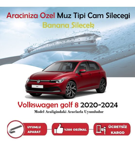 Volkswagen Golf 8 Muz Silecek Takımı 2020-2024