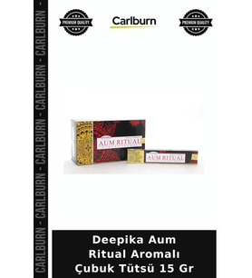 Özel Üretim Aromatik Meditasyon Ev Kokusu Rahatlatıcı Deepıka Aum Rıtual Aromalı Çubuk Tütsü 15 Gr