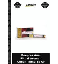 Özel Üretim Aromatik Meditasyon Ev Kokusu Rahatlatıcı Deepıka Aum Rıtual Aromalı Çubuk Tütsü 15 Gr