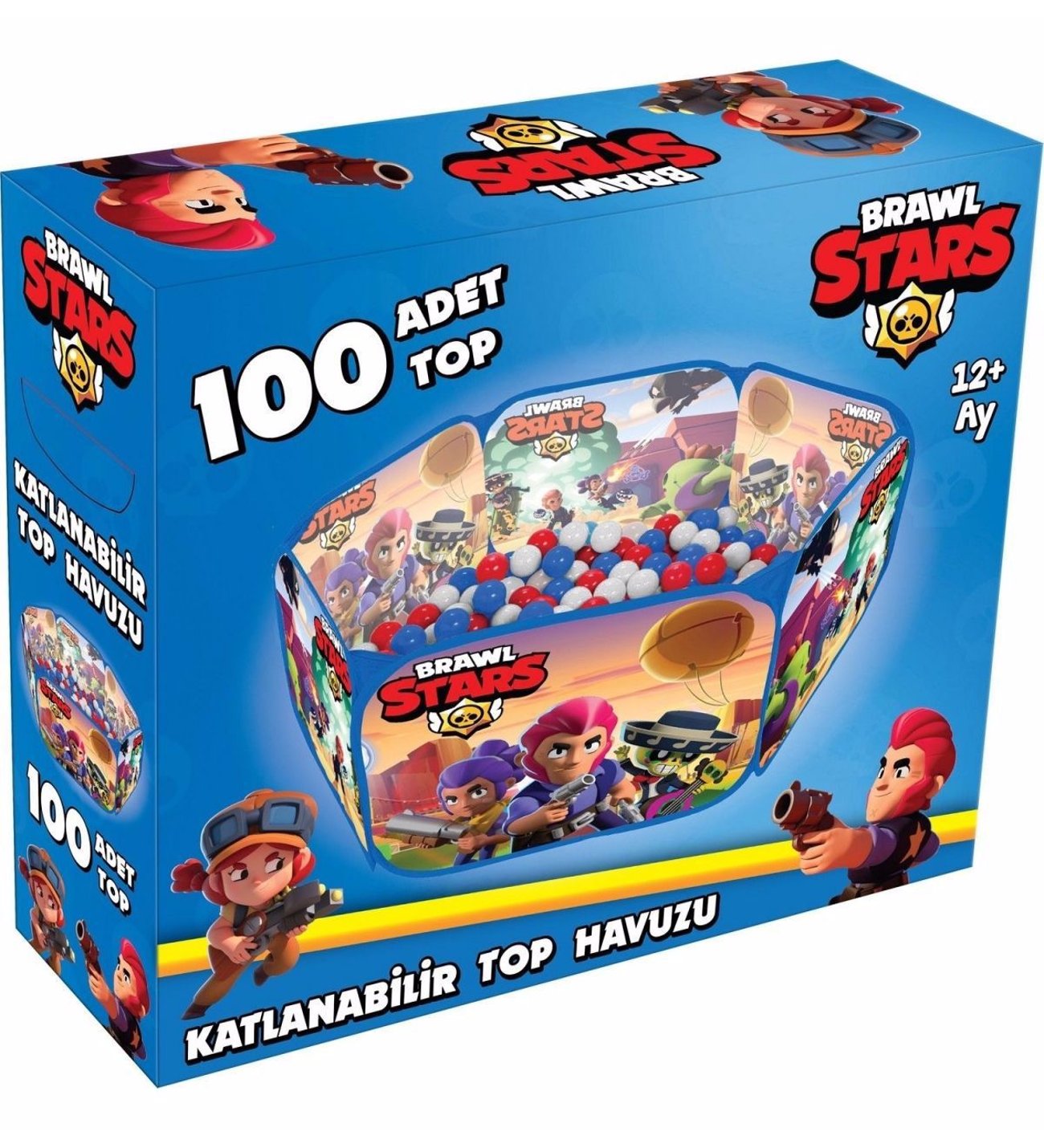 Brawl Stars Katlanabilir Top Havuzu - 90 Cm