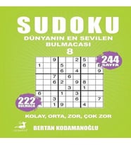 Sudoku - Dünyanın En Bulmacası 8 - Kolay Orta Zor Çok Zor