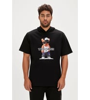 BAD BEAR Mood Night Men's Hoodie Sweatshirt (Siyah)
