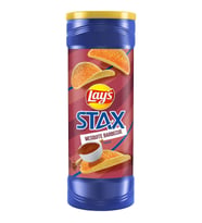 Lay's Stax Mesquite Barbecue Potato Chips 155G