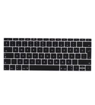 Apple Macbook Pro 13.3' A1708 Q Klavye Koruyucu Silikon Ped (Siyah)