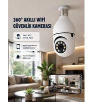 360 Derece Dönebilen Akıllı Duylu Kamera - Ptz, Uzaktan Kontrol, Hareket Algılama