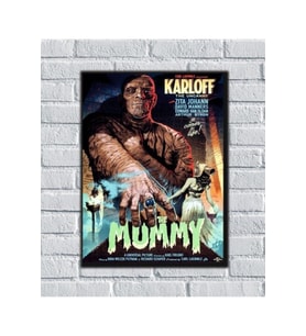 Mummy Ahşap Tablo