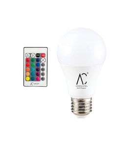 9W RGB Led Ampul Çok Renkli ve Kumandalı