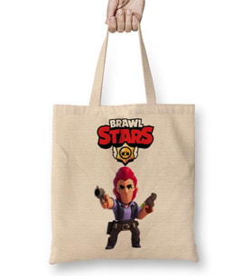 Colt Brawl Stars Bez Çanta Uzun Saplı