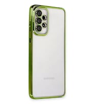 Durukar® Samsung Galaxy A53 5G Kılıf Lensli Silikon - Yeşil