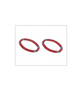 Citroen C2 Krom Sinyal Çerçevesi 2 Prç Krom 2003-2009 Paslanmaz Çelik