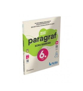 Muba Yayınları 6. Sınıf Paragraf Soru Bankası (Çok Renkli)