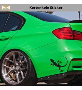 Kertenkele Oto Sticker 15 CM