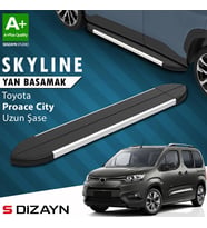Toyota Proace City Uzun Şase Skyline Aluminyum Yan Basamak 213 Cm 2018 Üzeri A+ Kalite