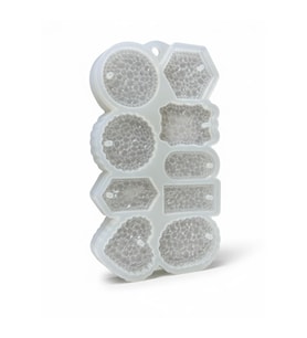 Mücevher Desenli Çoklu Epoksi Silikon Kalıp en:15cm ,boy:26cm