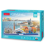 CubicFun Venedik 3D Puzzle 126 Parça
