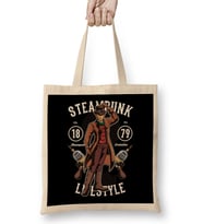 Steampunk Lifestyle Bez Çanta Uzun Saplı