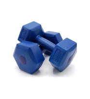 2KG PLASTİK KÖŞELİ DAMBIL 2 PARÇA (5680)