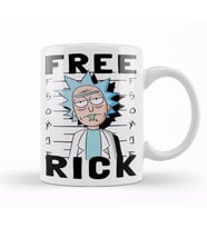 Rick And  Morty Kupa Bardak Porselen