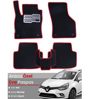 Renault Clio 4 Station Wagon (2012-2019) Uyumlu EVA Paspas Tam Set – Birebir Uyum,Araca Özel Tasarım