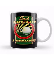 Funny Just The Tip I Promise Billiards Pool Cue Kupa Bardak Porselen