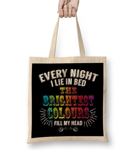 The Greatest Showman The Brightest Colours Fill My Head Bez Çanta Uzun Saplı