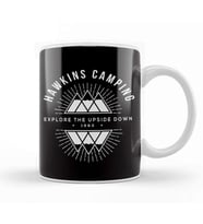 Hawkins Camping Explore Stranger Things Kupa Bardak Porselen
