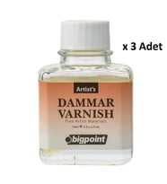 Bigpoint Damar Verniği 75 ml (Yağlı Boya) x 3 Adet