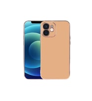 Apple iPhone 12 Uyumlu Kılıf Zore Viyana Kapak (Gold)