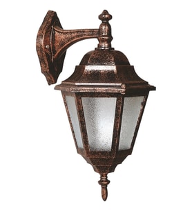 AVONNI BAP-68206-BKR Kahverengi Boyalı Dış Mekan Aydınlatma E27 ABS Polikarbon Cam 28x23cm