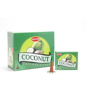 Coconut Aromalı Konik Tütsü