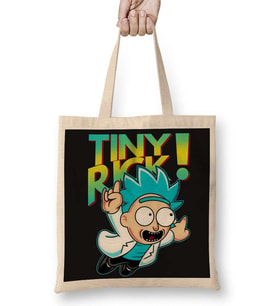 Rickzinho - Tiny Rick Rick e Morty 1 Bez Çanta Uzun Saplı