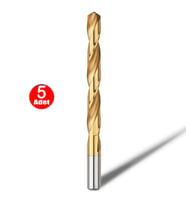 Gfb Titanyum Matkap Ucu Hss Metal Ahşap Plastik - 5 mm _5 Adet